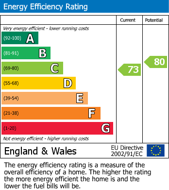 Energy Performance Certificate for Hall Street, Birmingham