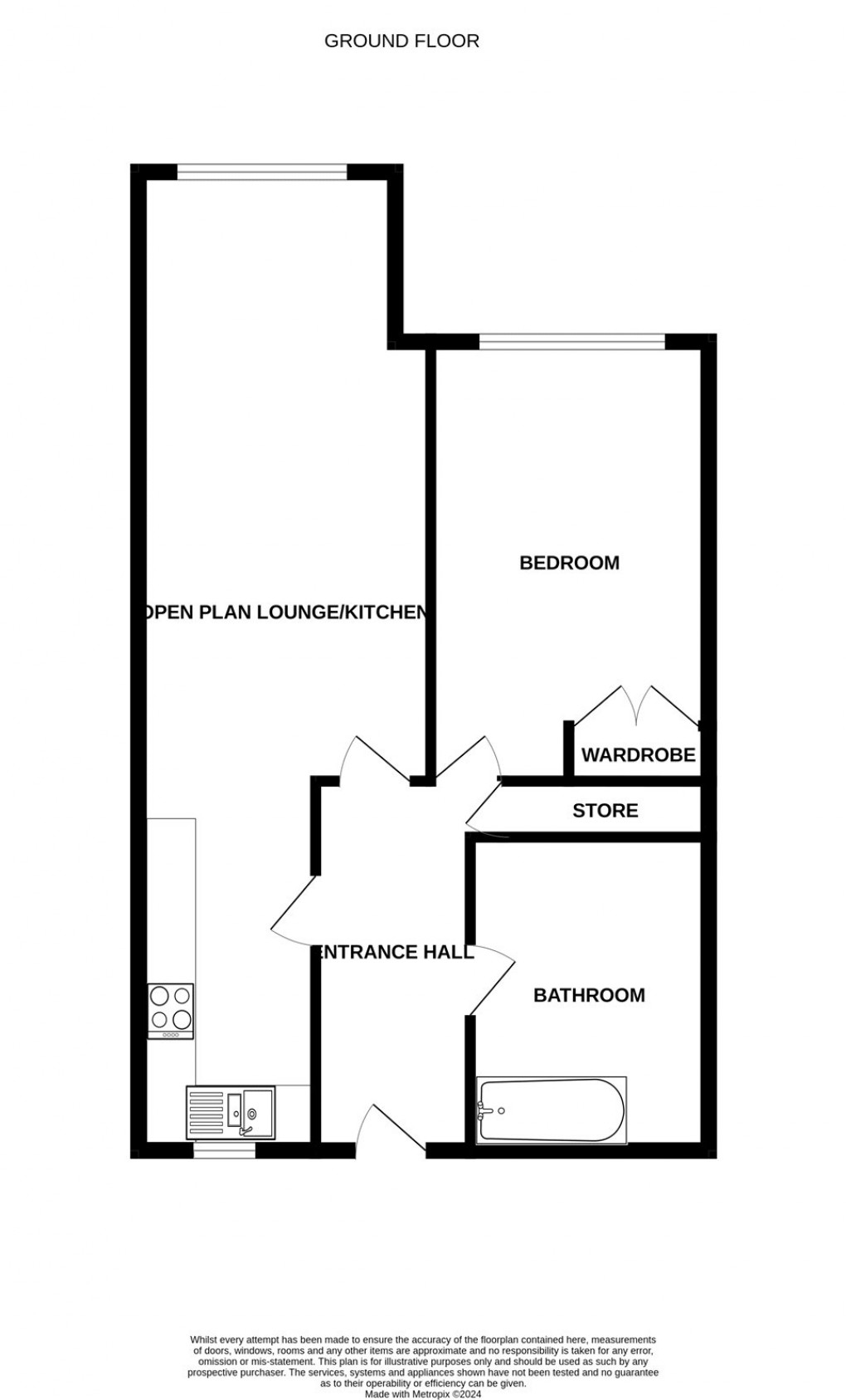 Floorplan for Wharfside Street, Birmingham