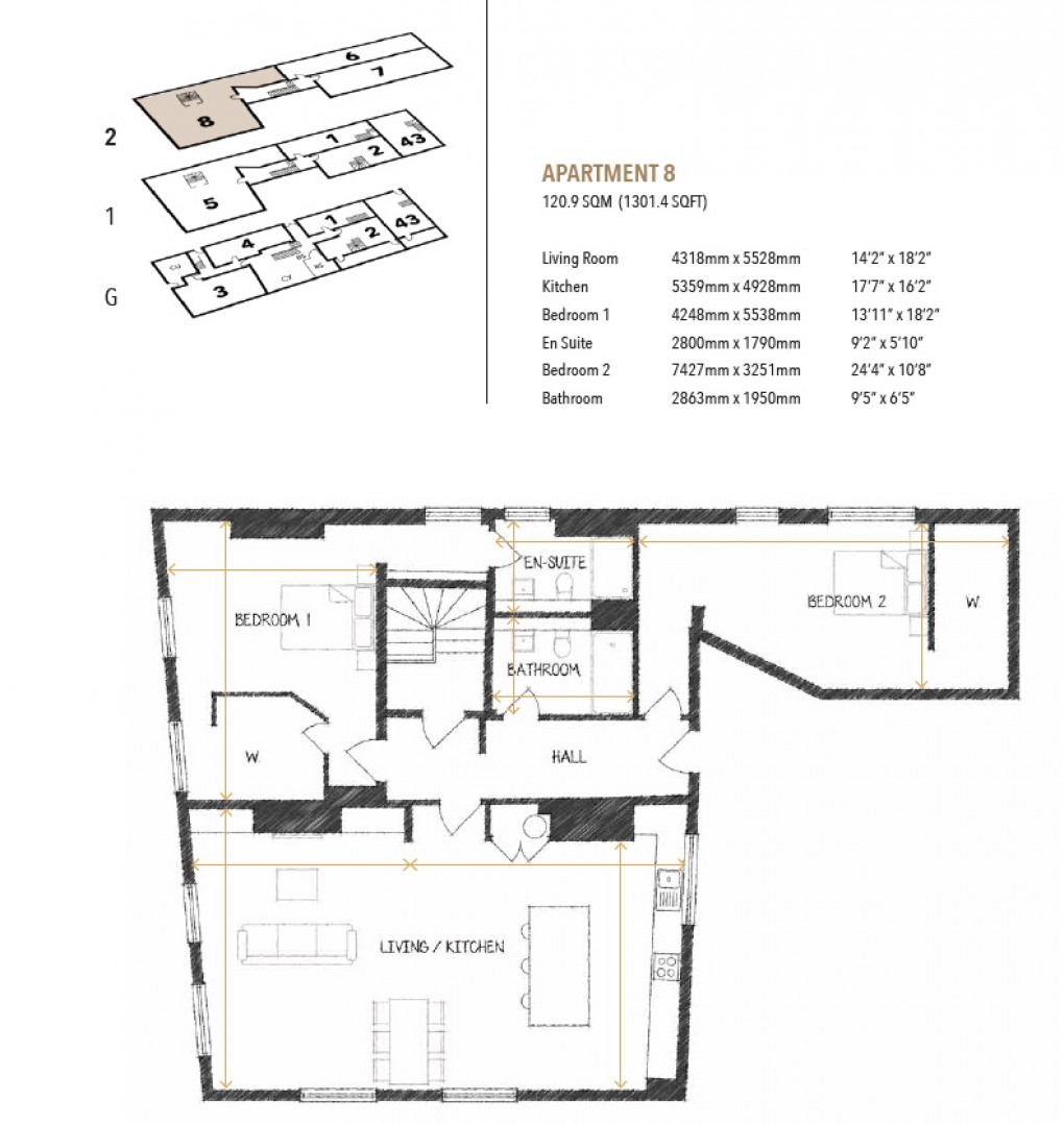 Floorplan for Caroline Street, Birmingham