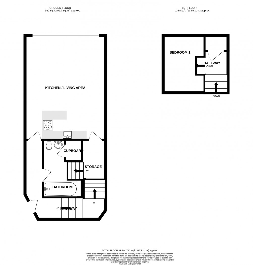 Floorplan for Branston Street, Birmingham