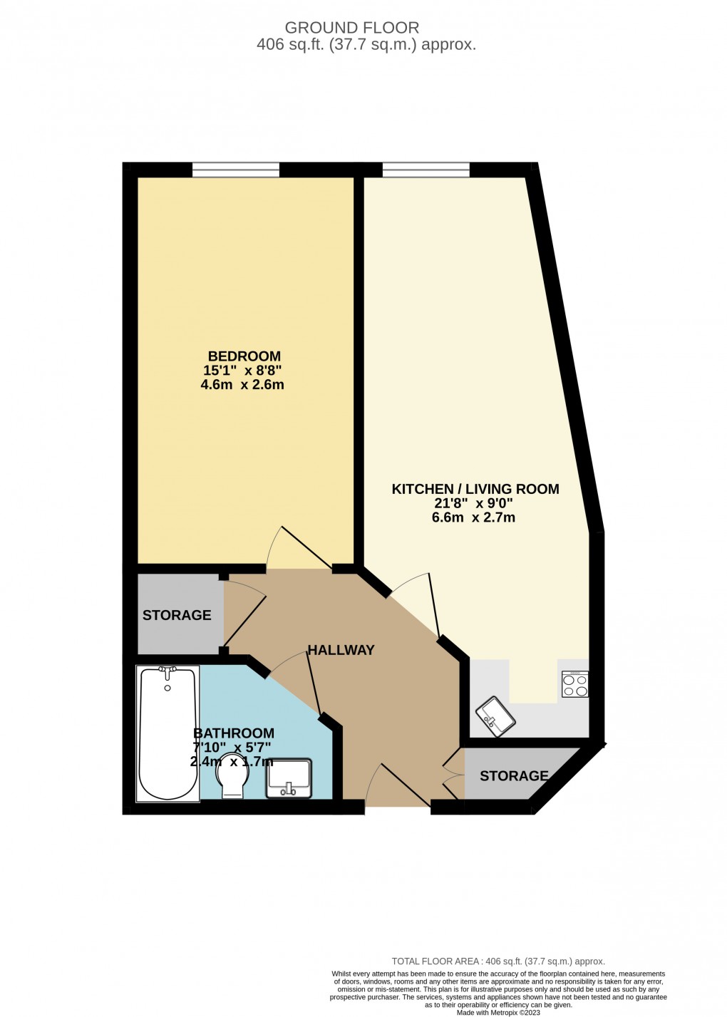 Floorplan for Essex Street, Birmingham