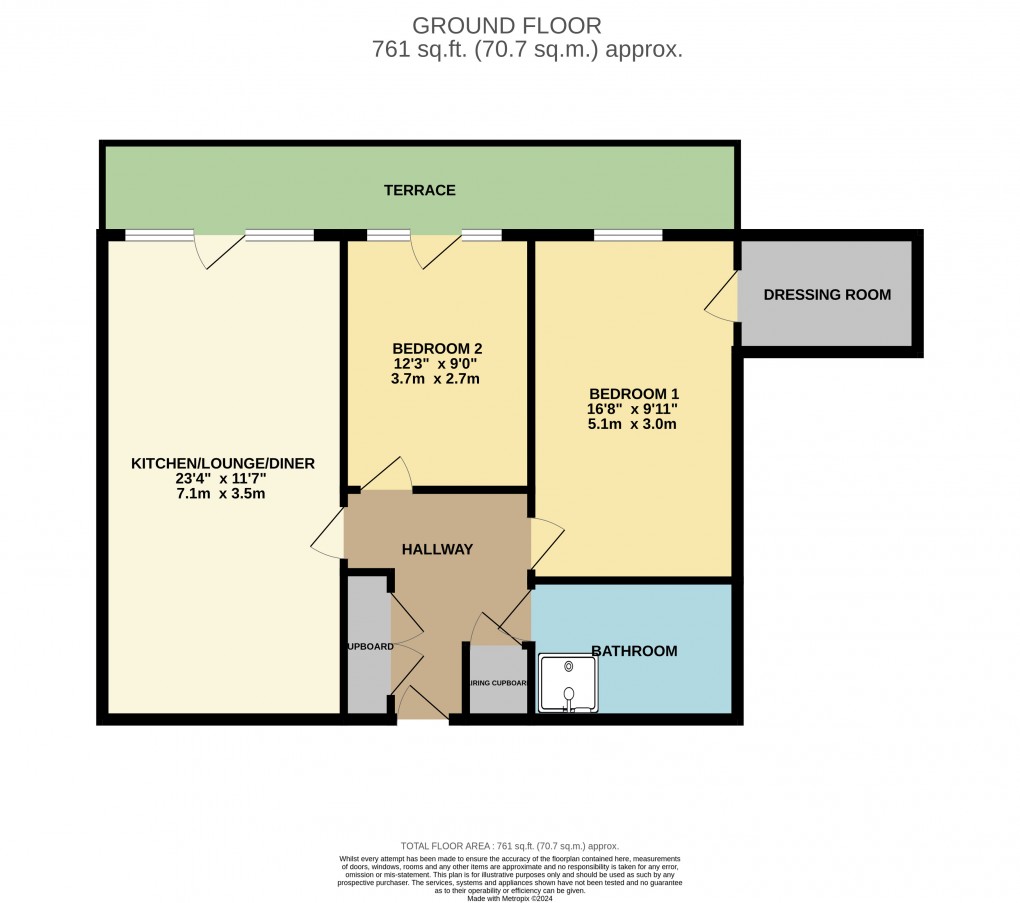 Floorplan for Warstone Lane, Birmingham