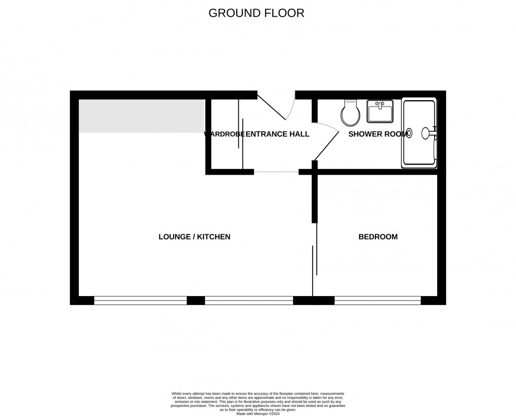 Floorplan for St Pauls Square, Birmingham