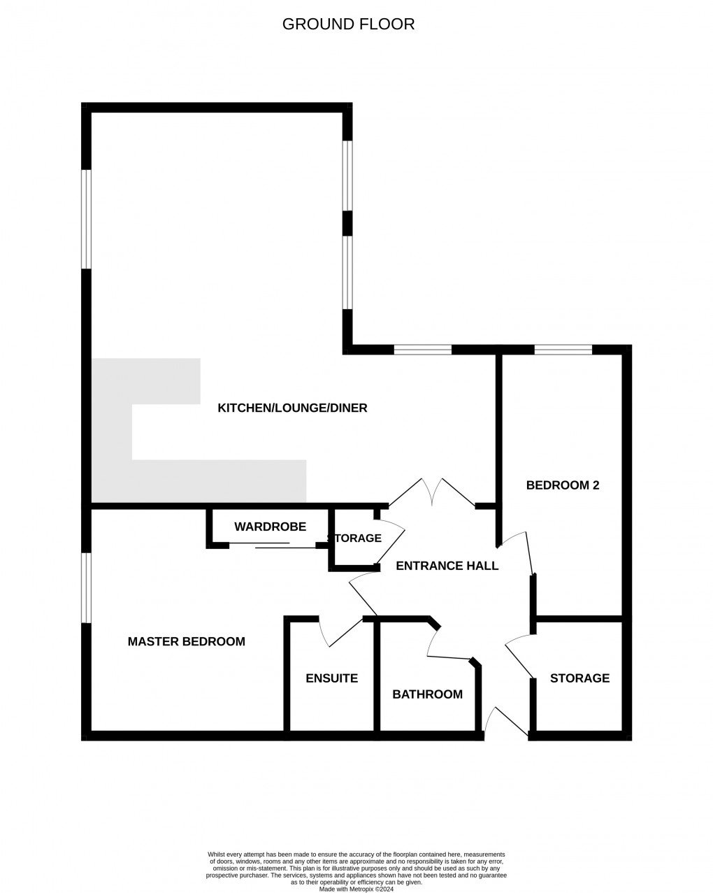 Floorplan for Carver Street, Birmingham