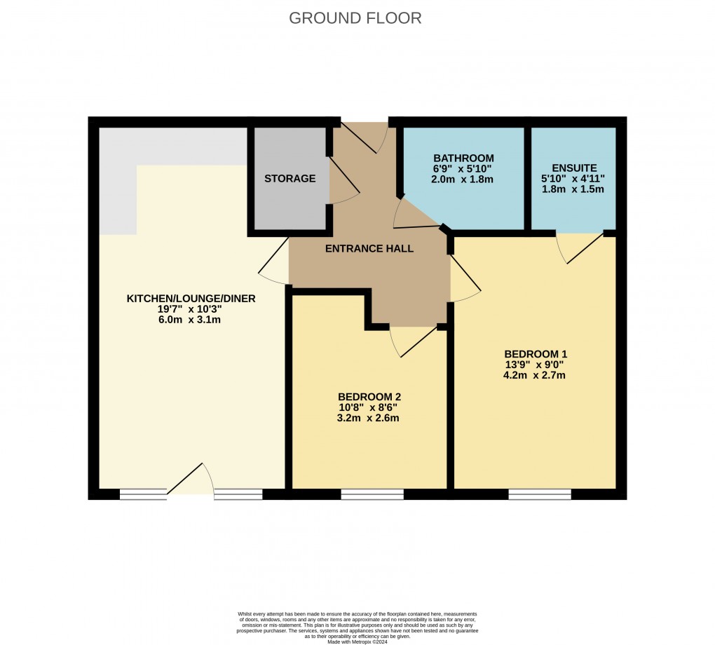 Floorplan for Warstone Lane, Birmingham