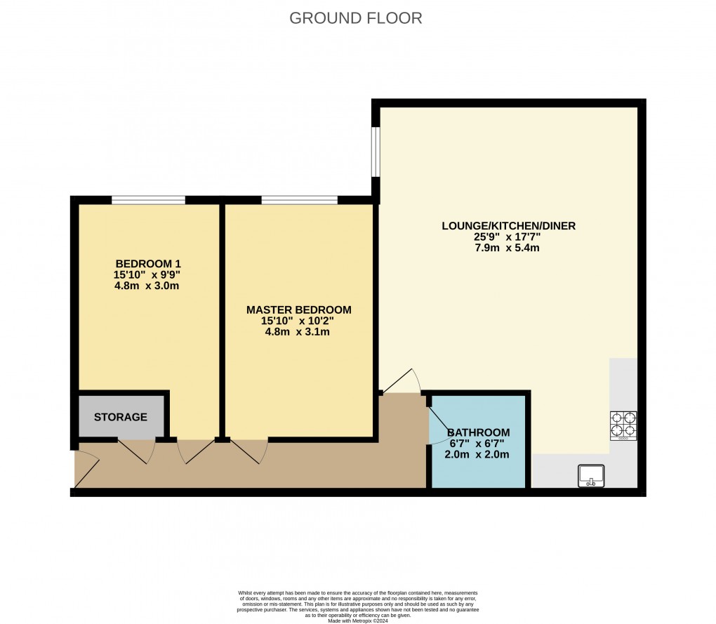 Floorplan for Legge Lane, Birmingham