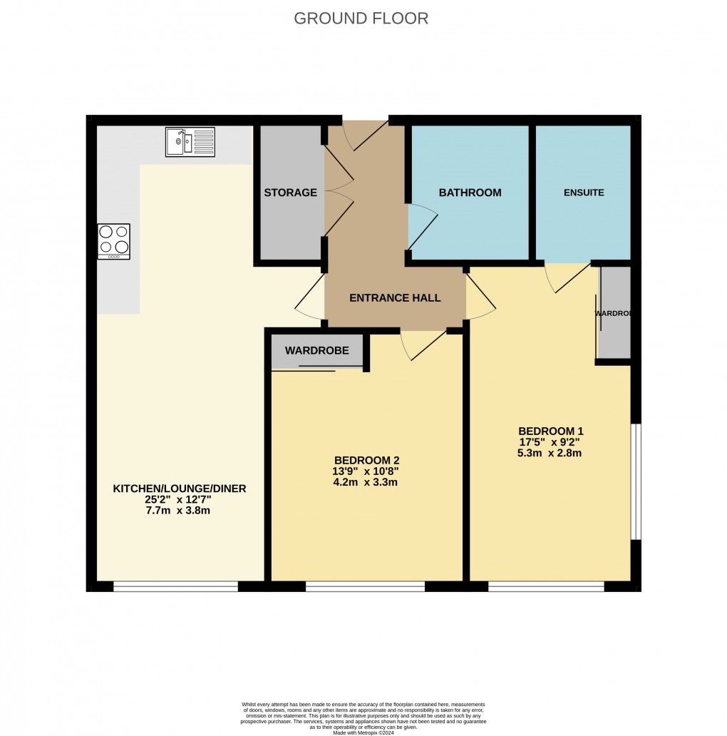 Floorplan for Price Street, Birmingham