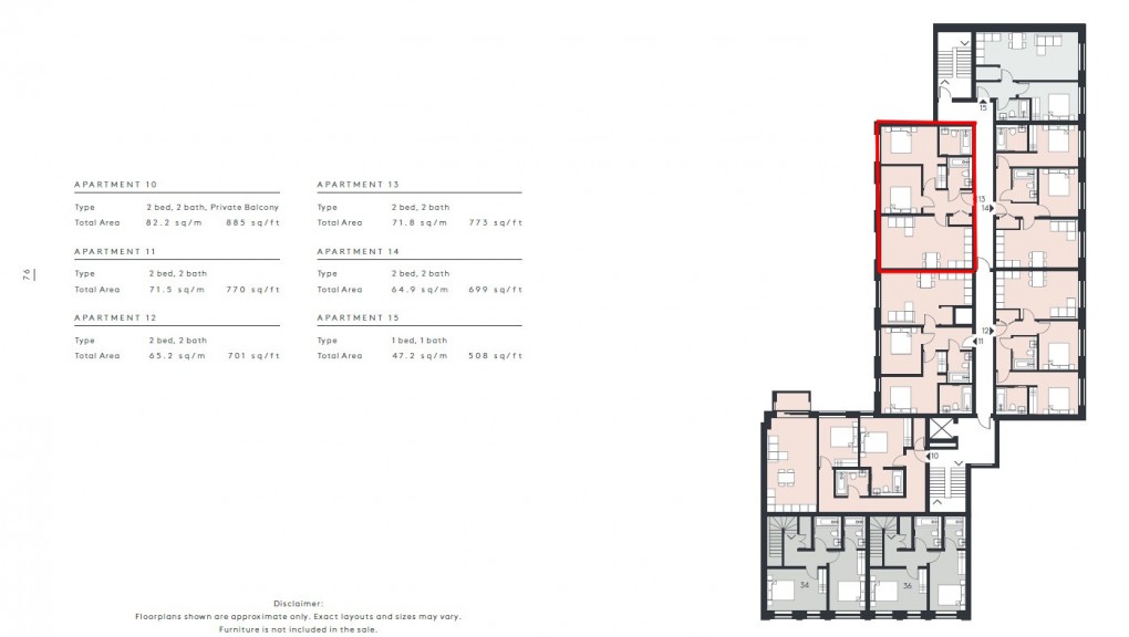 Floorplan for Northwood Street, 34-44 Northwood Street, Birmingham