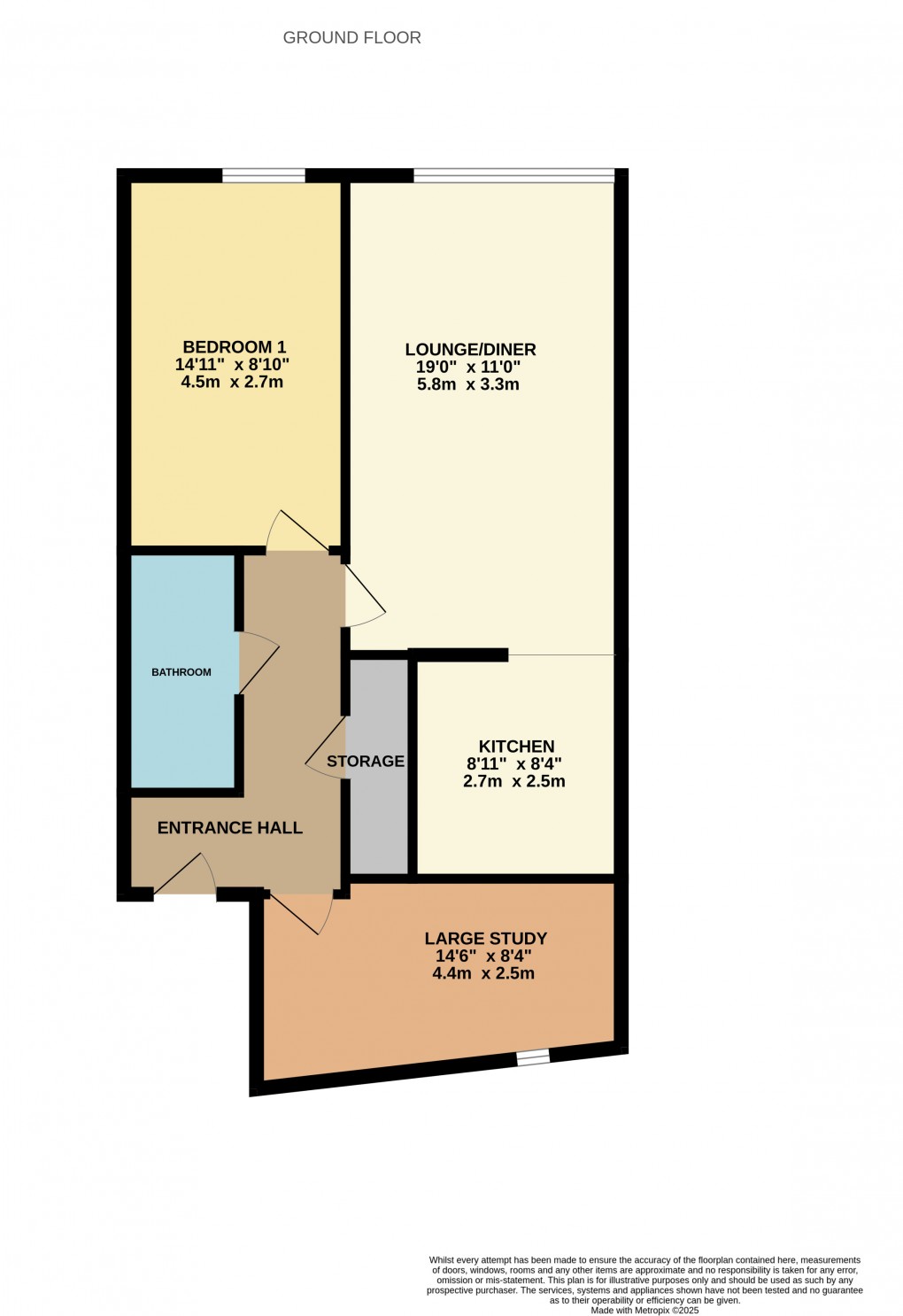 Floorplan for Tenby Street North, Birmingham